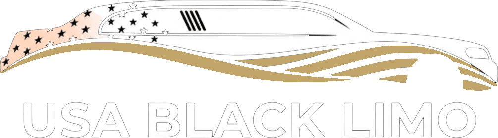 USA Black Limo Logo